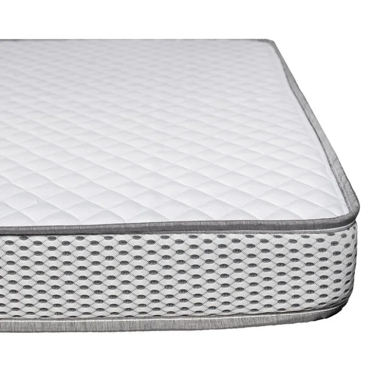 Dreamstar Baby Crib Mattress Smooth White/Grey New