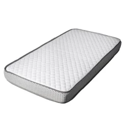 Dreamstar Baby Crib Mattress Smooth White/Grey New
