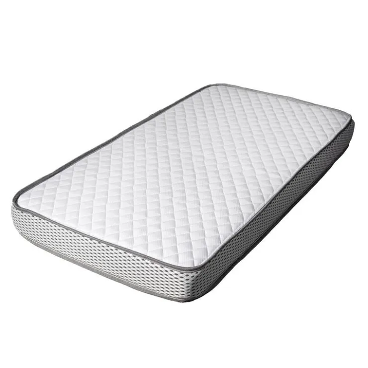 Dreamstar Baby Crib Mattress Smooth White/Grey New