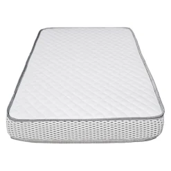 Dreamstar Baby Crib Mattress Smooth White/Grey New