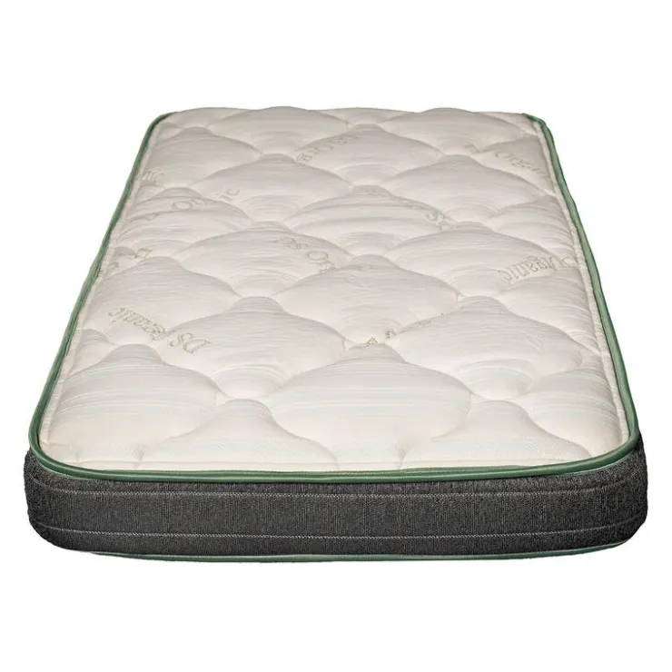 Dreamstar Baby Crib Mattress Quilted Cream/Grey Best