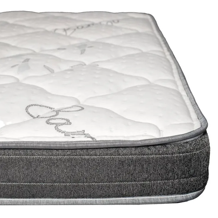 Dreamstar Baby Crib Mattress Quilted White/Grey New