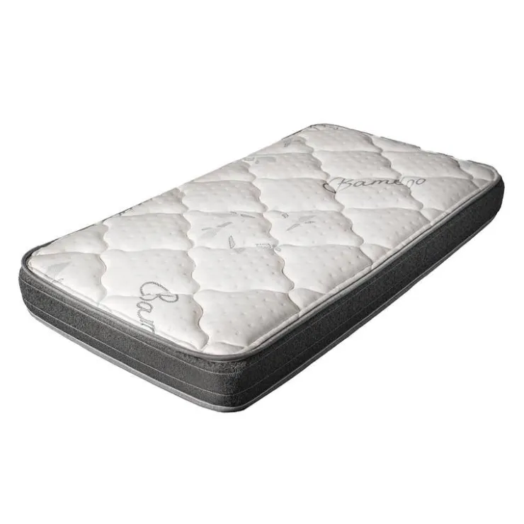 Dreamstar Baby Crib Mattress Quilted White/Grey New