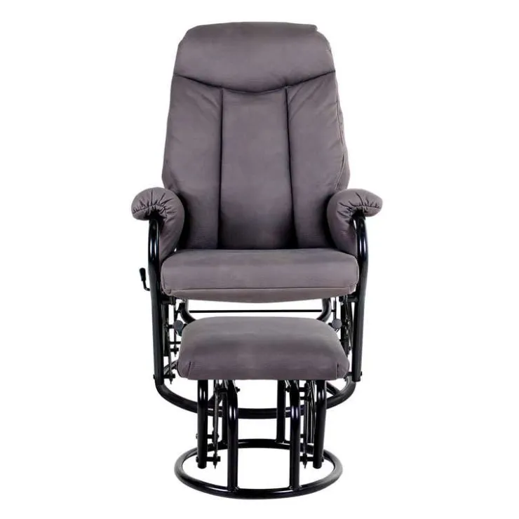 Ball-Bearing Gliding Footrest - Grey