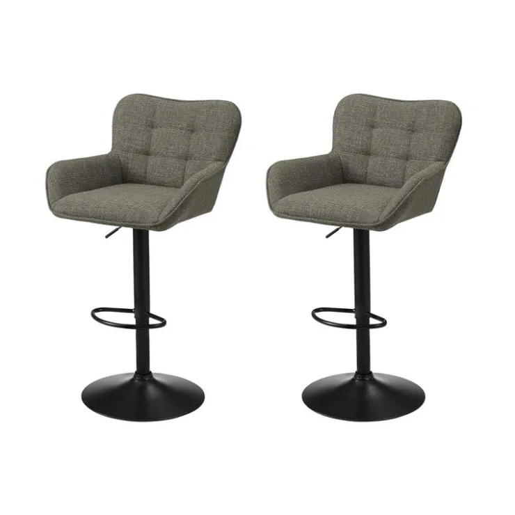 Monarch Bar Stools (Set of 2) TAUPE Sale