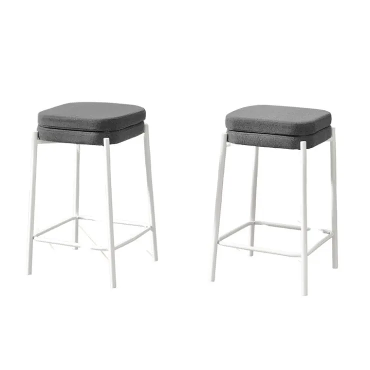 Monarch Barstool (Set of 2) White Discount