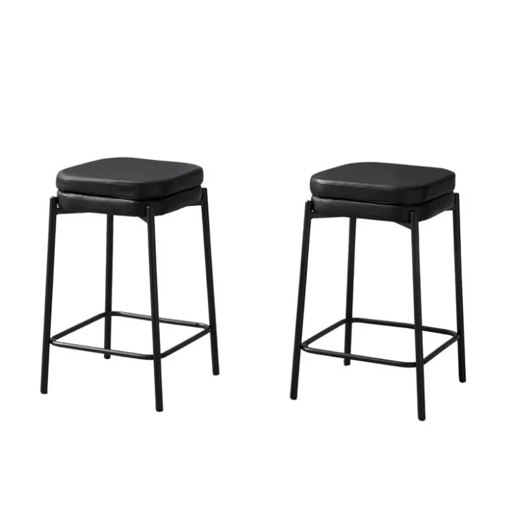Monarch Barstool (set of 2) Black Best