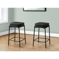 Monarch Barstool (set of 2) Black Best