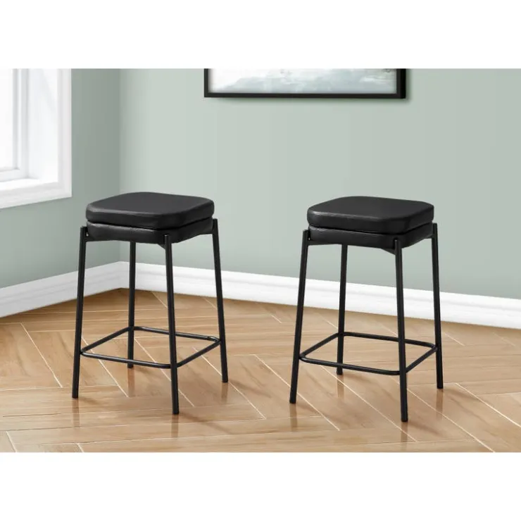 Monarch Barstool (set of 2) Black Best
