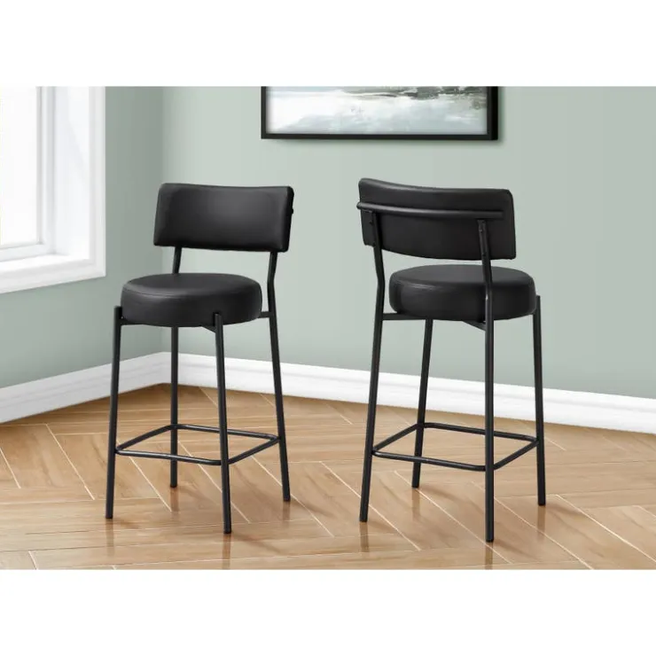 Monarch Barstool (set of 2) Black Discount