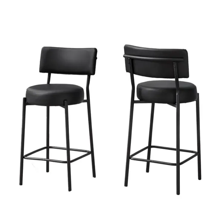 Monarch Barstool (set of 2) Black Discount