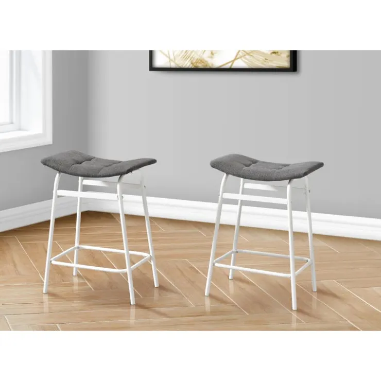 Monarch Barstool (set of 2) White Clearance