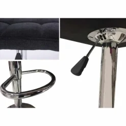 Barstools (Set of 2) Dark Grey Sale