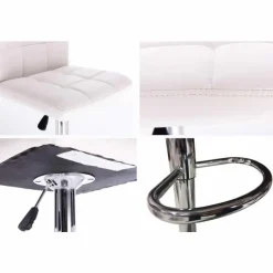 Barstools (Set of 2) White