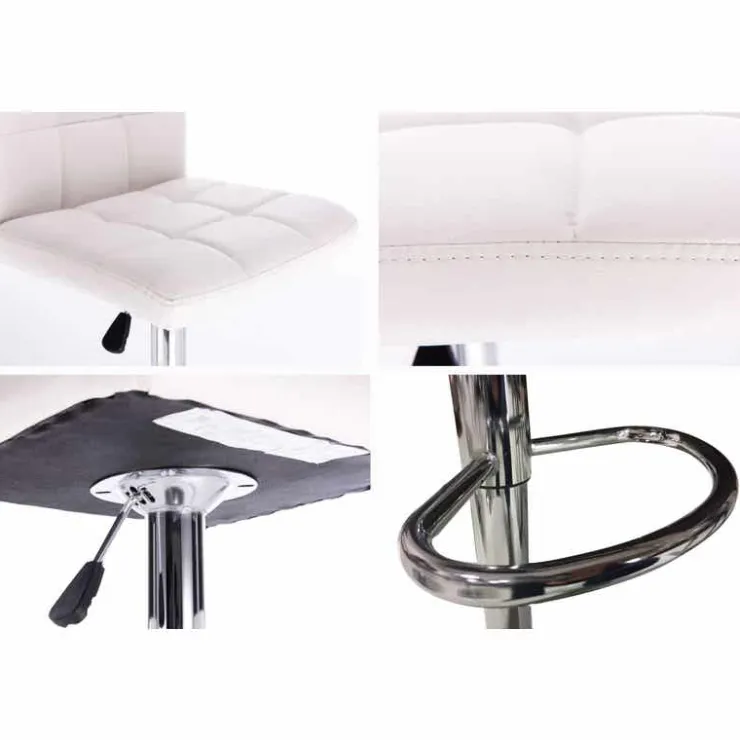 Barstools (Set of 2) White