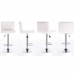 Barstools (Set of 2) White