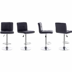 Barstools (Set of 2) Black New