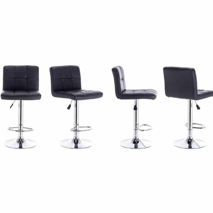 Barstools (Set of 2) Black New