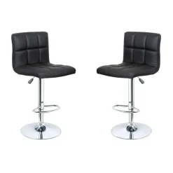 Barstools (Set of 2) Black New