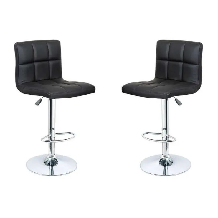 Barstools (Set of 2) Black New