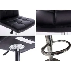 Barstools (Set of 2) Black New