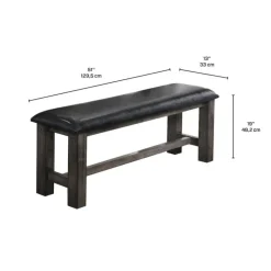 Bench Grey Outlet