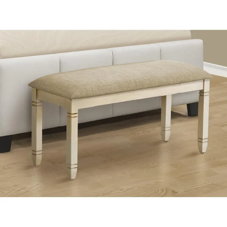Monarch Bench 41" - White Hot