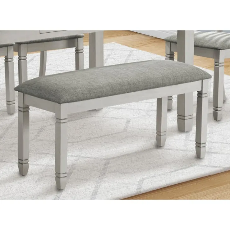 Monarch Bench 41" - Grey Online