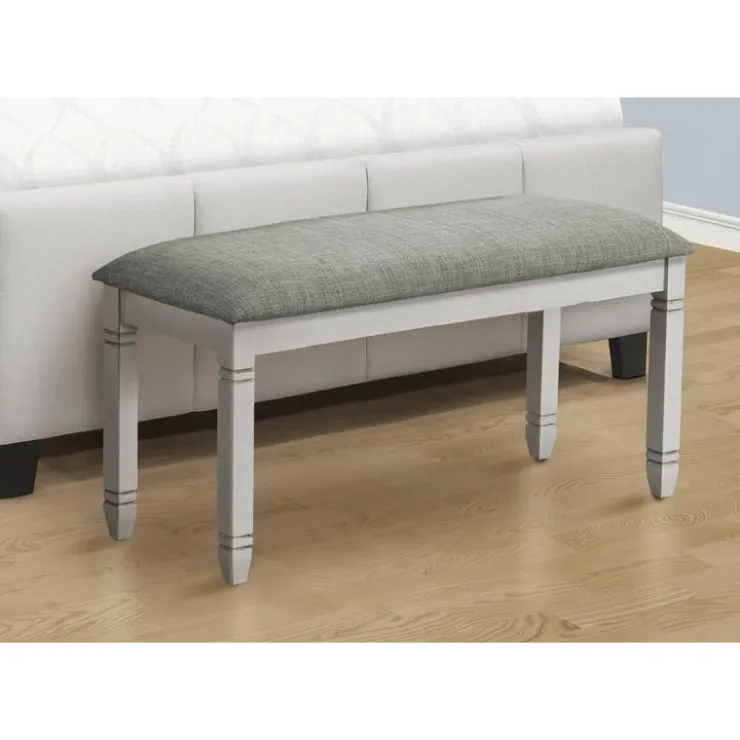 Monarch Bench 41" - Grey Online