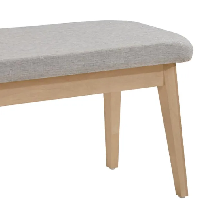 Arboit Poitras Bench - Greige Hot