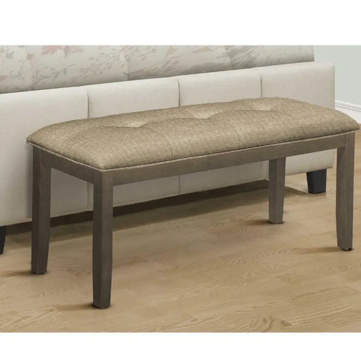 Monarch Bench 44"L - Brown Clearance
