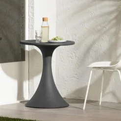Meubles South Shore Bistro Table Dark Gray Hot