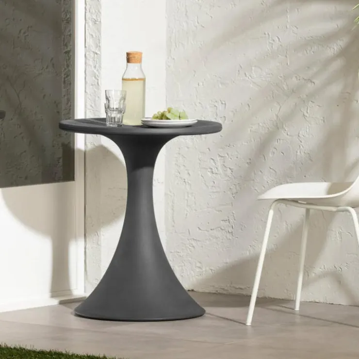 Meubles South Shore Bistro Table Dark Gray Hot