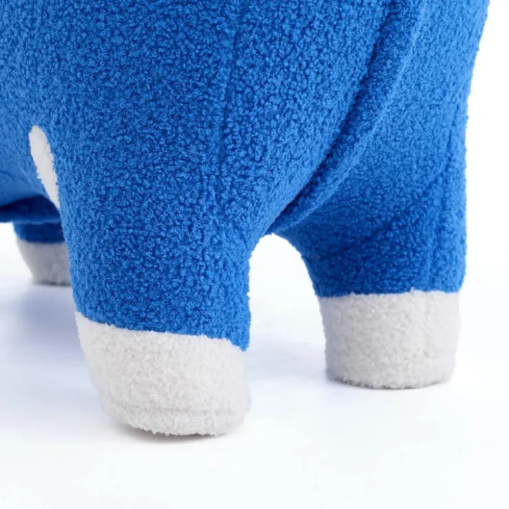 Giraffe-Shaped Kids Pouf – 29.5" x 11.4" x 40.2" Blue Discount