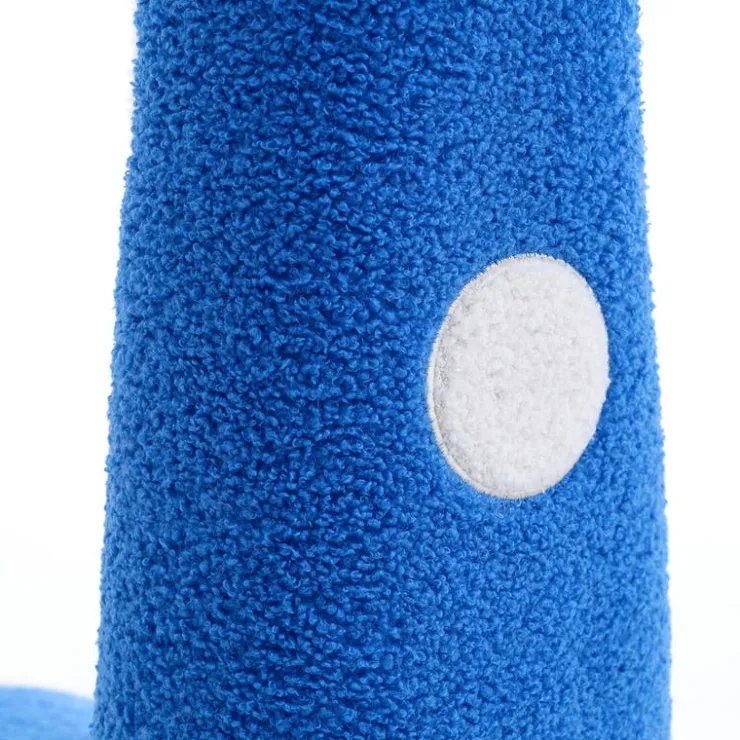 Giraffe-Shaped Kids Pouf – 29.5" x 11.4" x 40.2" Blue Discount