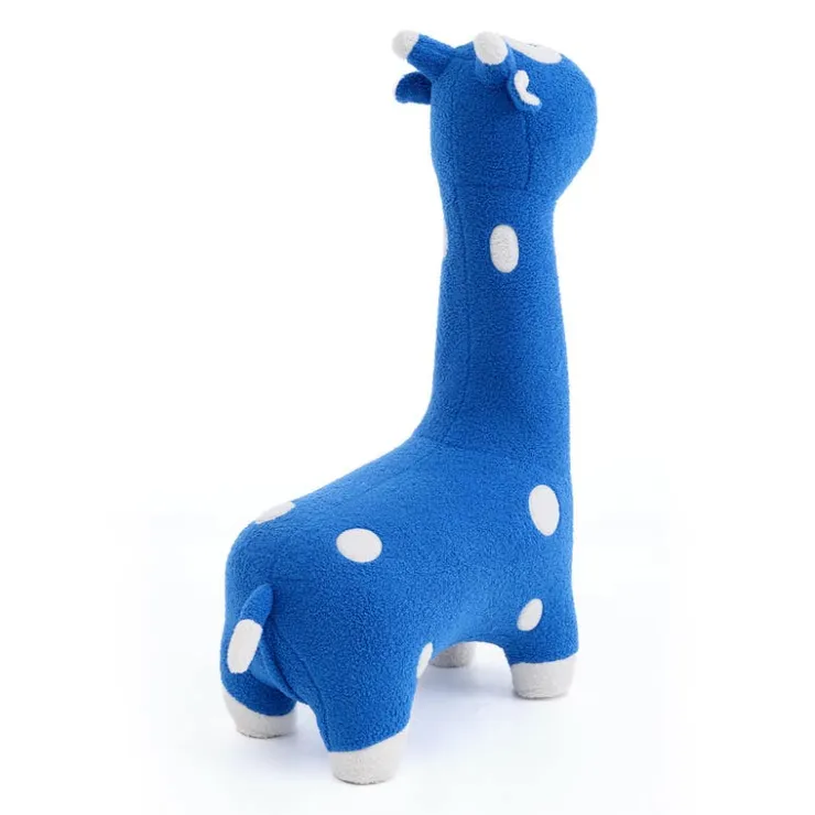 Giraffe-Shaped Kids Pouf – 29.5" x 11.4" x 40.2" Blue Discount