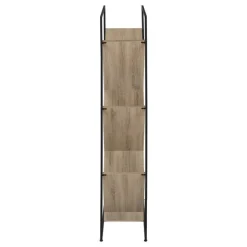 Monarch Bookcase / etagere - 5 slanted open shelves - 60