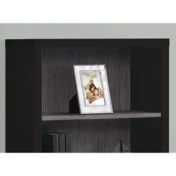 Monarch Bookcase - 48"h / / grey with adjustable shelves - Black Hot