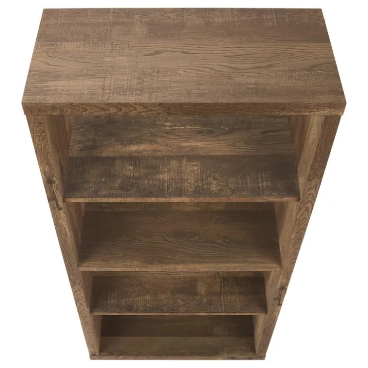Monarch Bookcase - 48"h / reclaimed wood-look/ adj. shelves - Brown Online