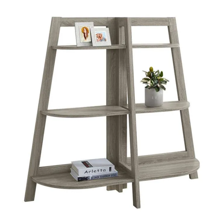 Monarch Bookcase - 48"h / accent etagere - Dark Taupe Best
