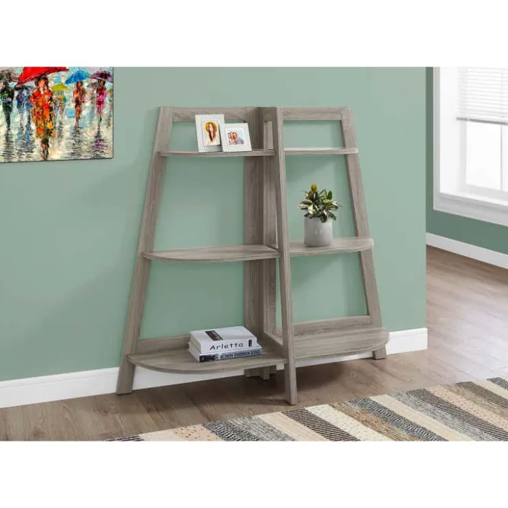 Monarch Bookcase - 48"h / accent etagere - Dark Taupe Best