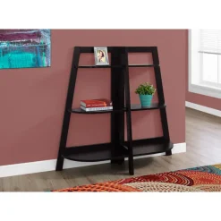 Monarch Bookcase - 48"h / accent etagere - Espresso Clearance