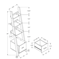 Monarch Bookcase - 69