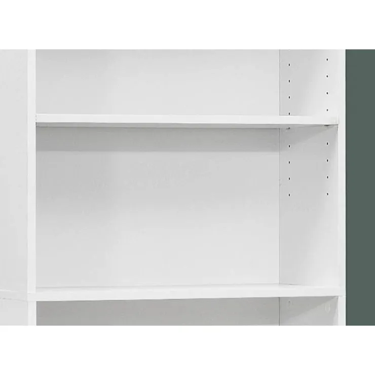 Monarch Bookcase - 72"h / with 5 shelves - White Discount