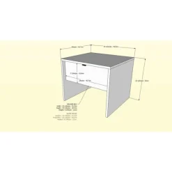 Nexera Bookcase, 1-Door, White - Brown and White New