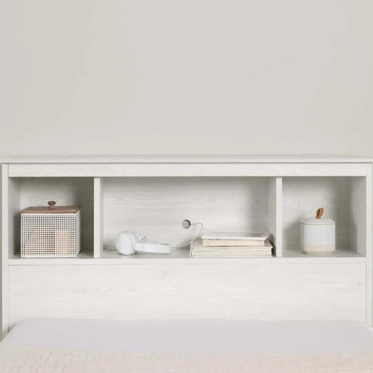 Meubles South Shore Bookcase Headboard (39") - South Shore White Pine