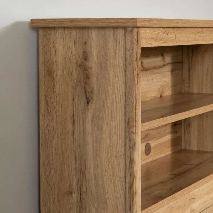 Meubles South Shore Bookcase Headboard (39") - South Shore Nordik Oak Clearance