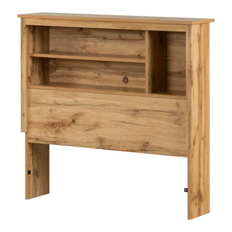 Meubles South Shore Bookcase Headboard (39") - South Shore Nordik Oak Clearance