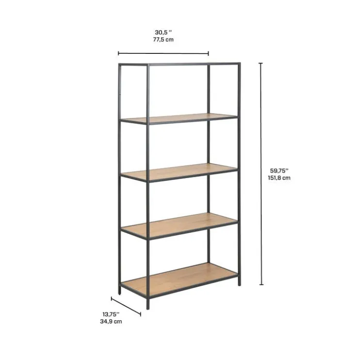 Bookshelf Oak New