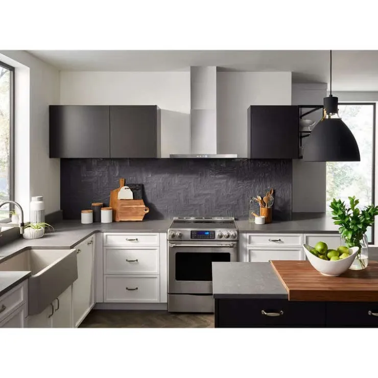 Broan Chimney Range Hood Wall Mount 30" , 450 CFM - BWT1304SS Stainless Steel Best
